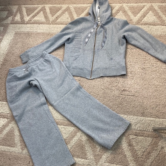 Tommy Hilfiger Pants - Tommy Hilfiger Sweat Suit Jacket Sz Large Juniors Bottoms Sz S Ladies $28